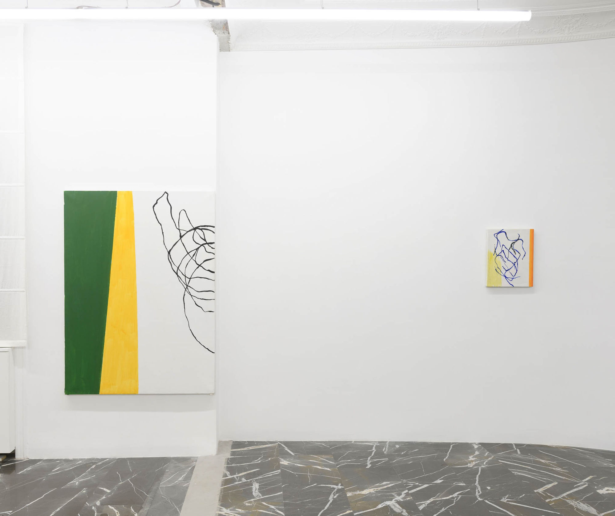 Installation View, Alessandro Sarra, curated by Michele Tocca, z2o Project, 2025. Photo Giorgio Benni