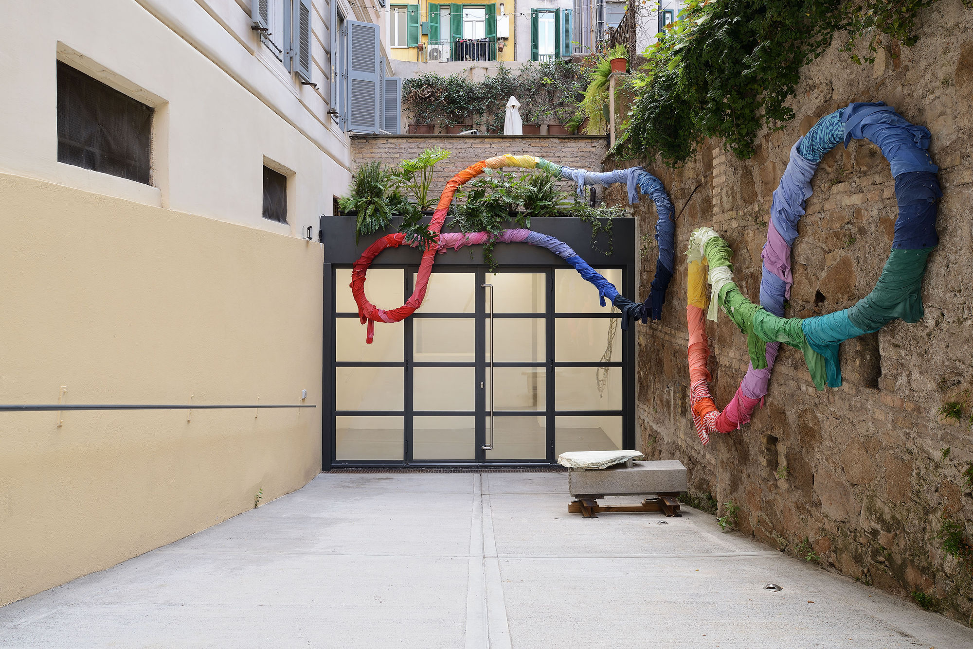 Installation View | Kaarina Kaikkonen, Unfolding Hope, z2o Sara Zanin, 2025 Ph. Roberto Apa