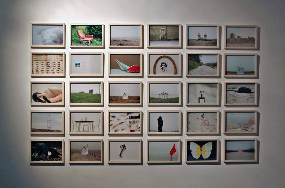 Silvia Camporesi, SIFR La distanza canonica, curated by Valentina Ciarallo, installation view at z2o Sara Zanin Gallery