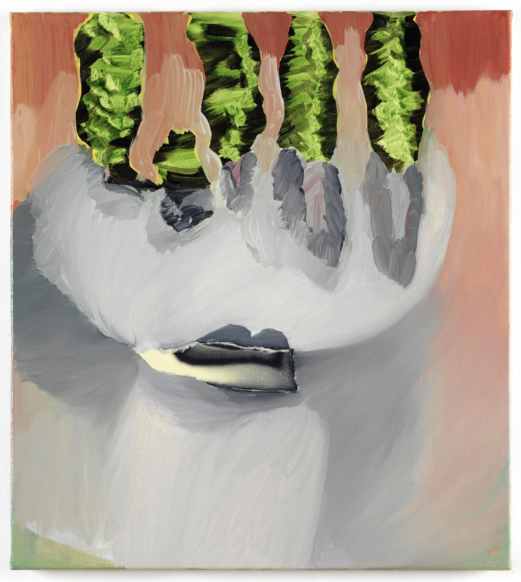 Rezi van Lankveld, Roots, 2017, oil on canvas, 65 x 68 cm