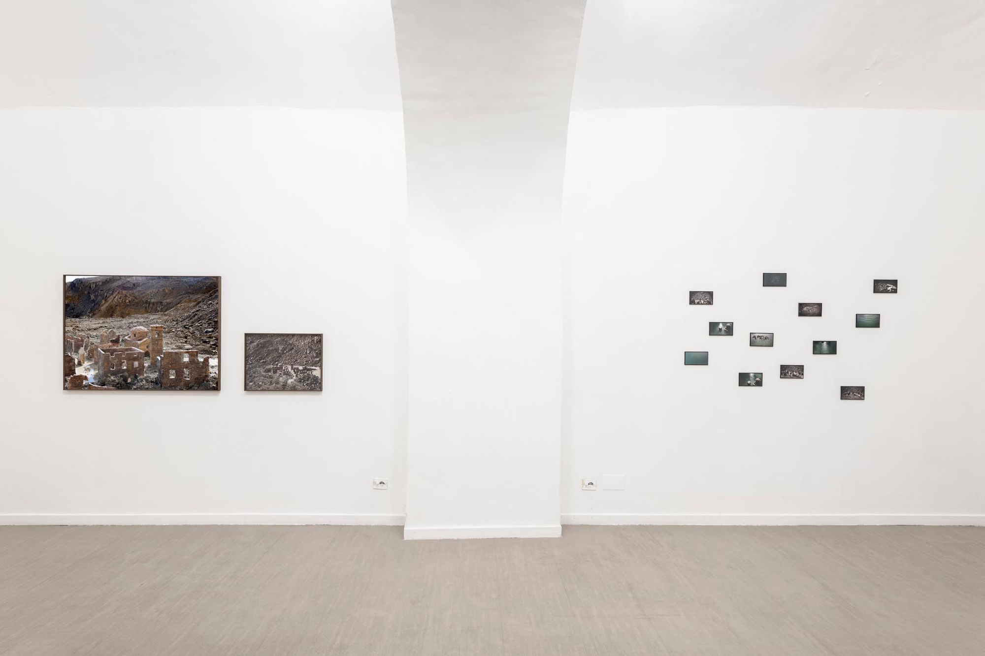 Silvia Camporesi, Forzare il paesaggio curated by Angel Moya Garcia Installation view of the third room Ph. Giorgio Benni