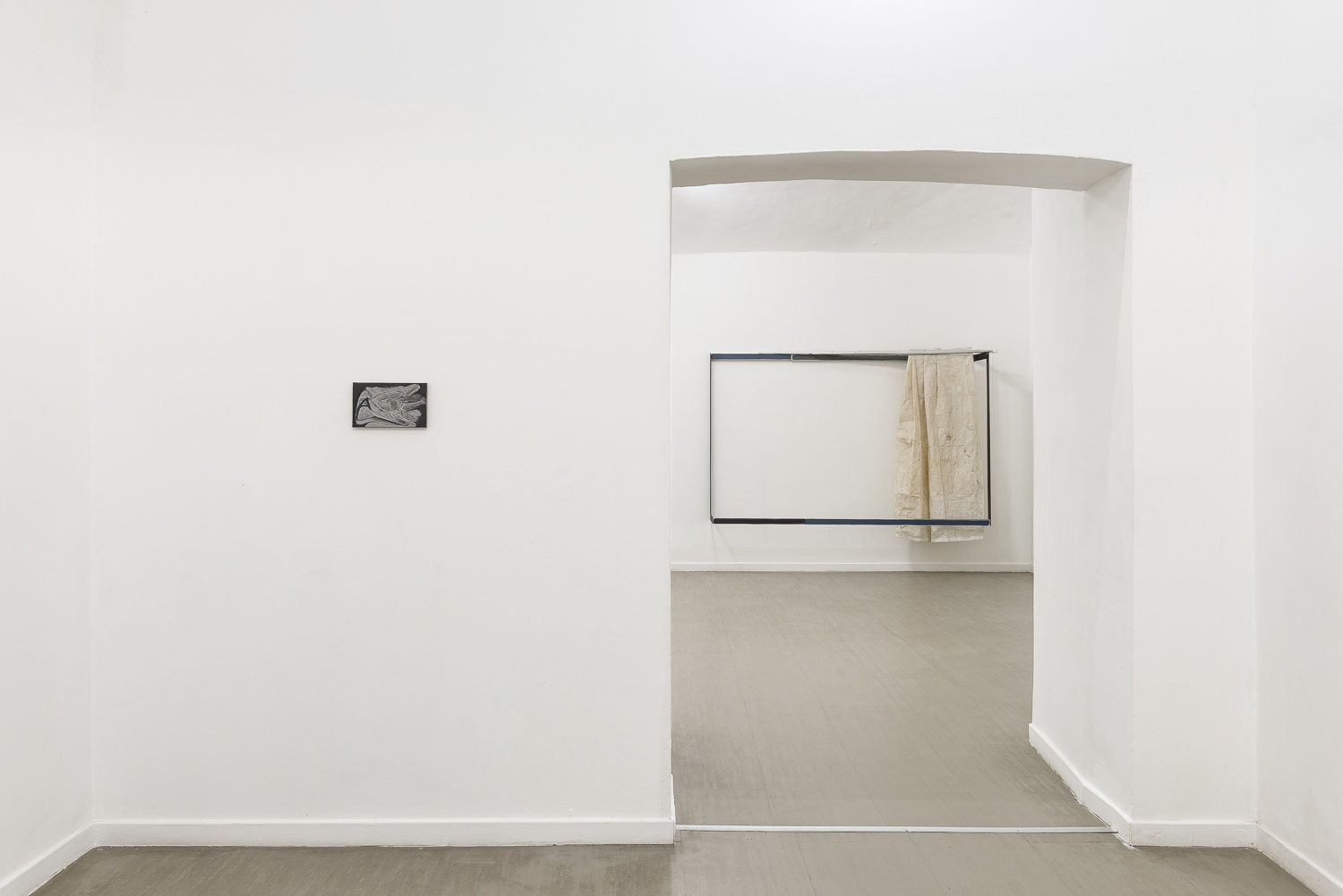 Verticale terra Fabrizio Prevedello / Michele Tocca Curated by Davide Ferri Installation view of the second and third room Ph. Sebastiano Luciano