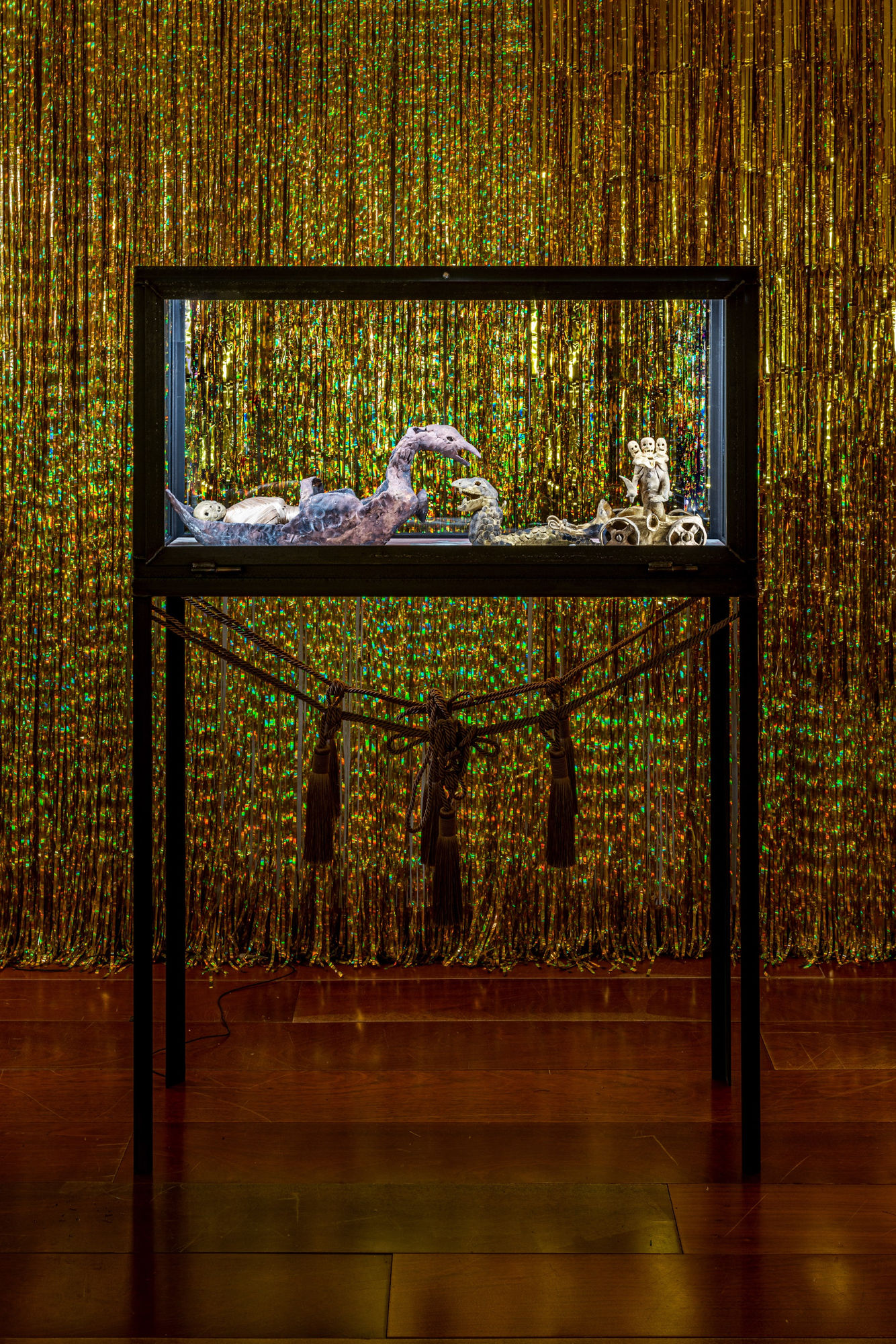 Evgeny Antufiev Dead Nations. Eternal version curated by di Marina Dacci e Svetlana Marich installation view, National Etruscan Museum of Villa Giulia Courtesy the artist & z2o Sara Zanin Photocredits Ela Bialkowska, OKNOstudio