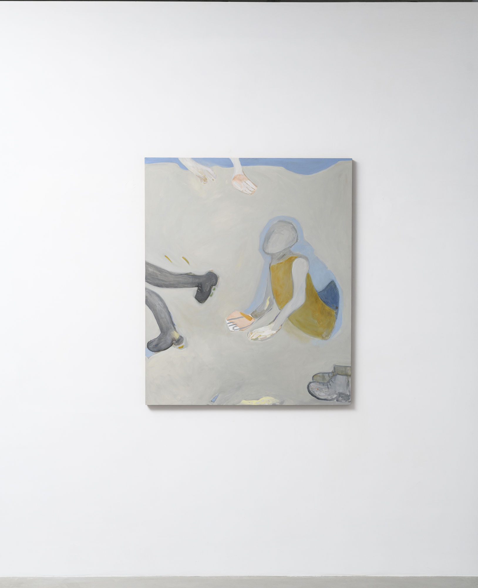 Beatrice Meoni Senza titolo, 2022 oil on board cm 120 x 100