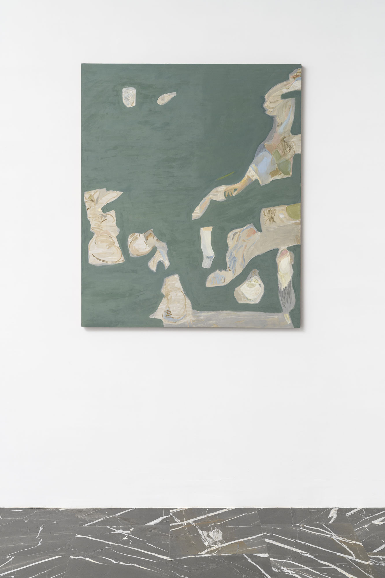 Beatrice Meoni Annunciazione, 2022 oil on board cm 120 x 100