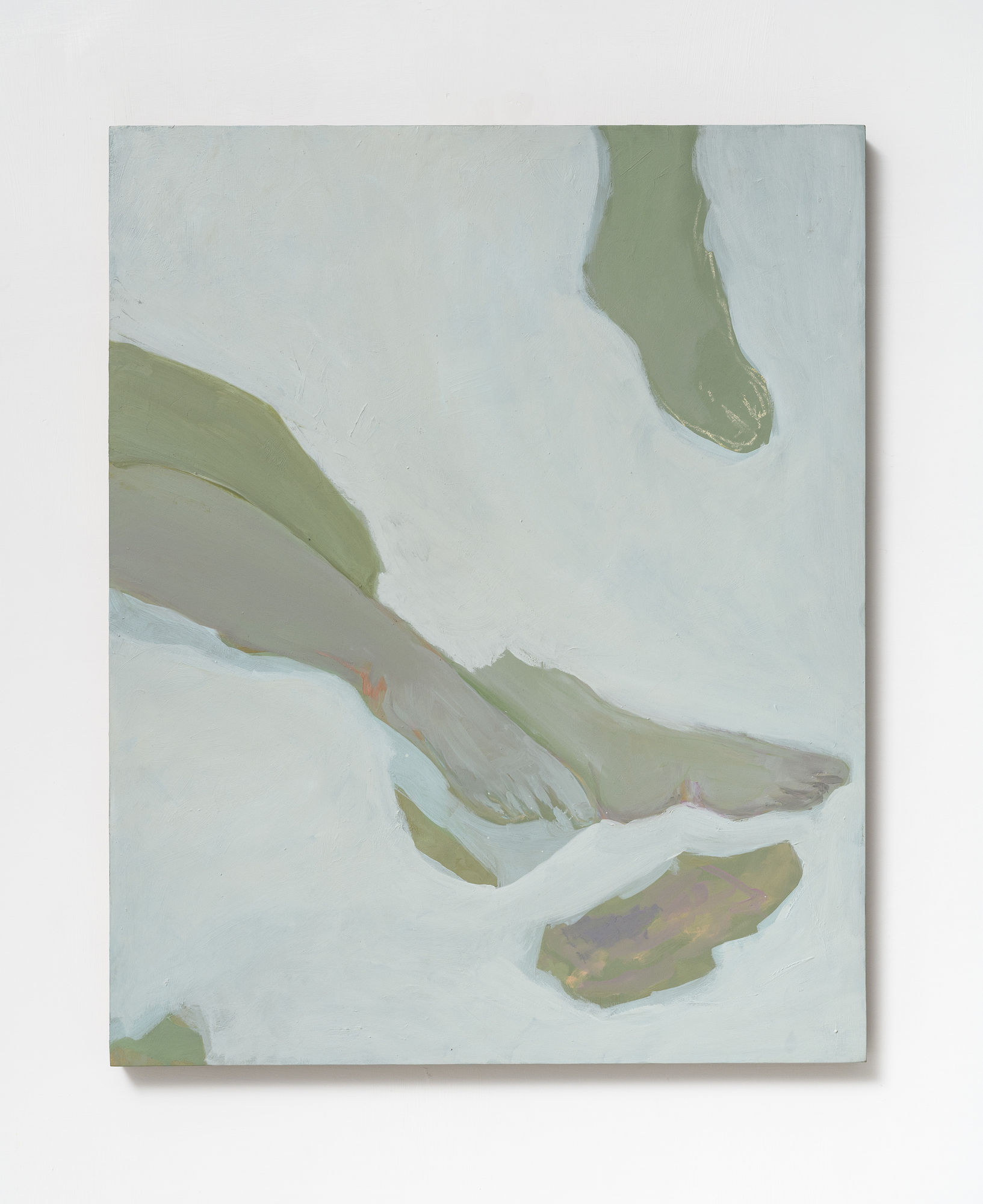 Beatrice Meoni Levitazione, 2022 oil on board cm 66 x 53