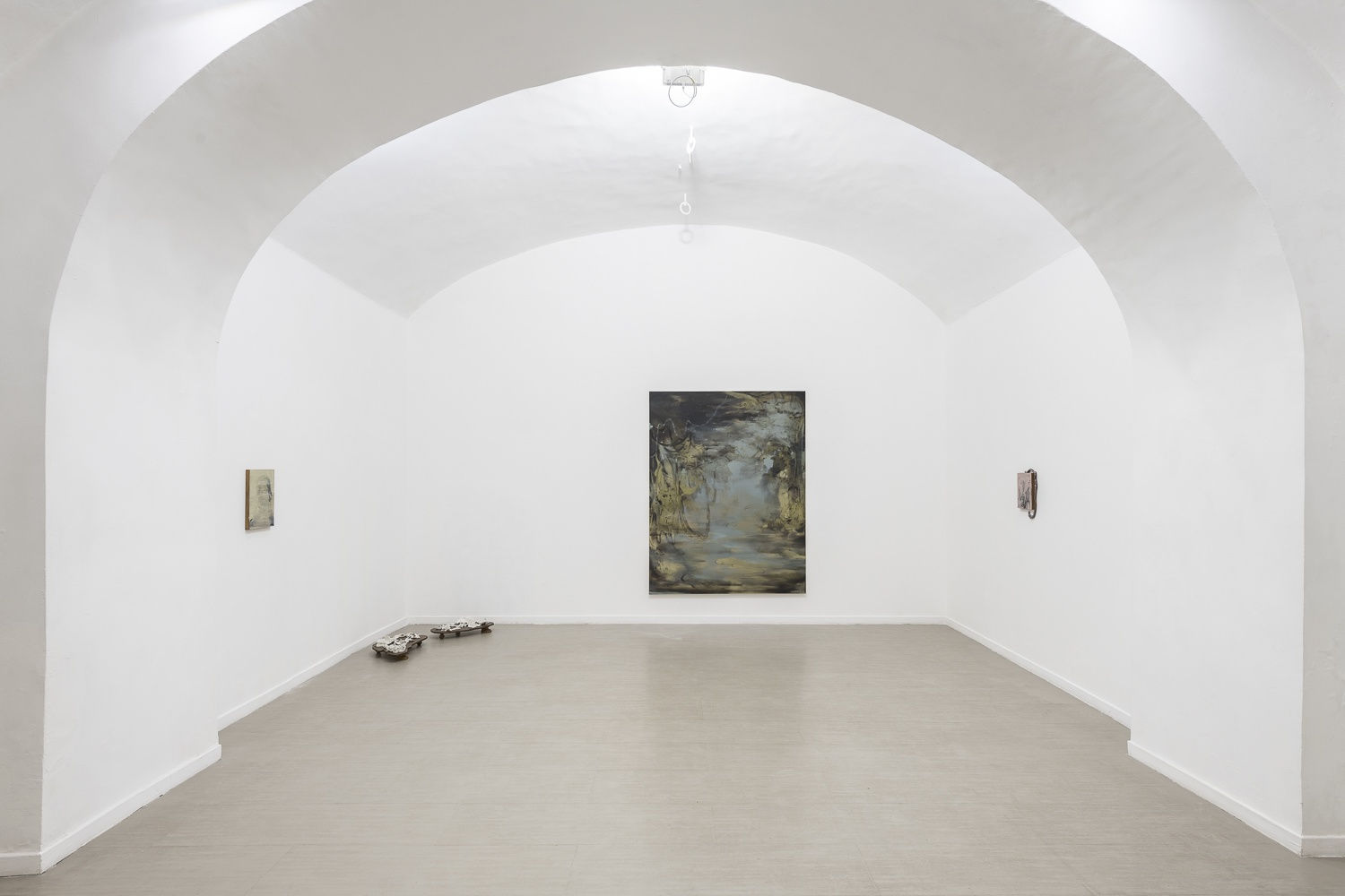 Nazzarena Poli Maramotti Una fòla with a text by Cecilia Canziani in stallation view at z2o Sara Zanin ph. Sebastiano Luciano