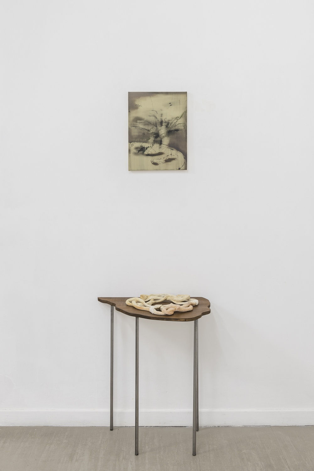 Nazzarena Poli Maramotti Una fòla with a text by Cecilia Canziani in stallation view at z2o Sara Zanin ph. Sebastiano Luciano