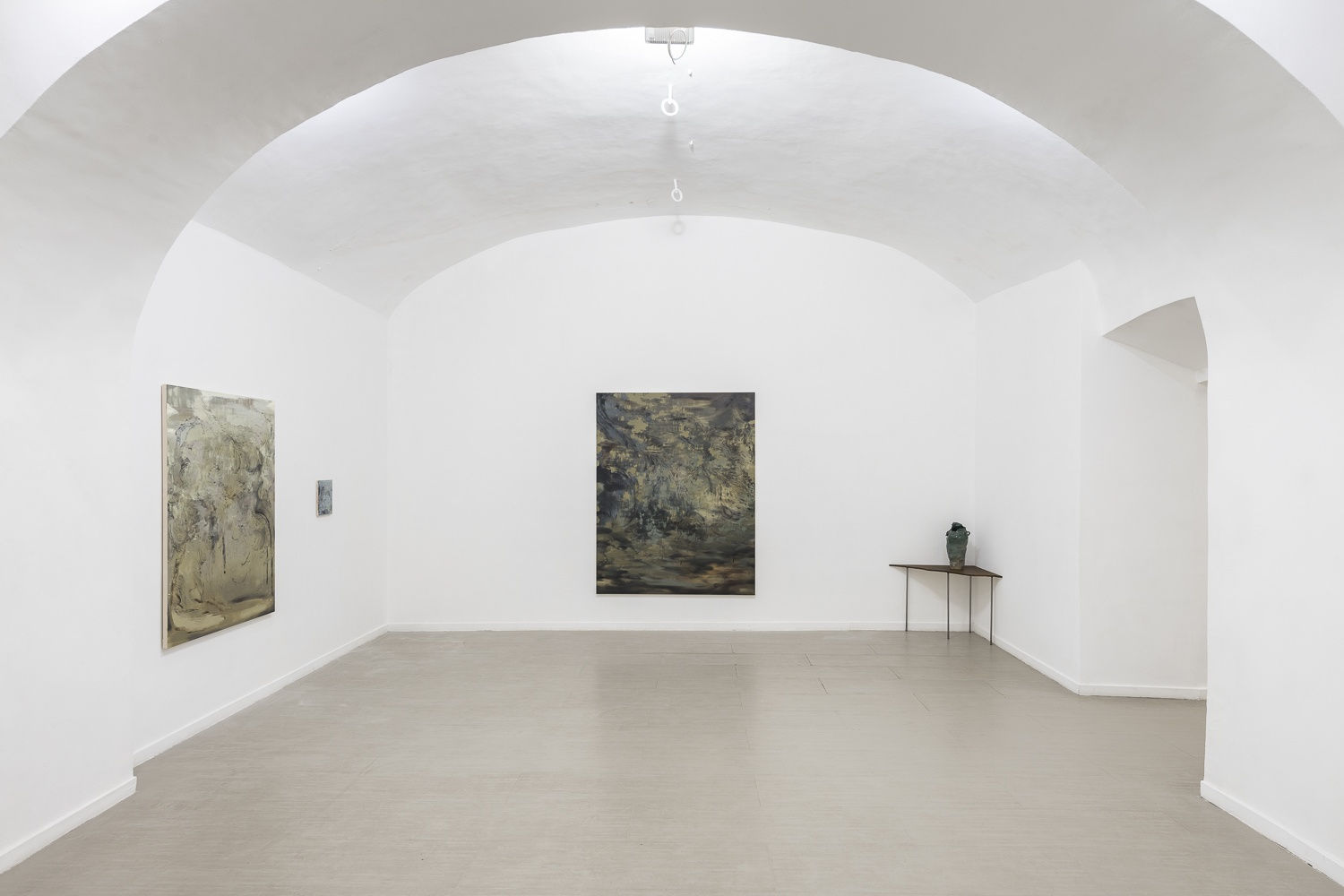 Nazzarena Poli Maramotti Una fòla with a text by Cecilia Canziani in stallation view at z2o Sara Zanin ph. Sebastiano Luciano