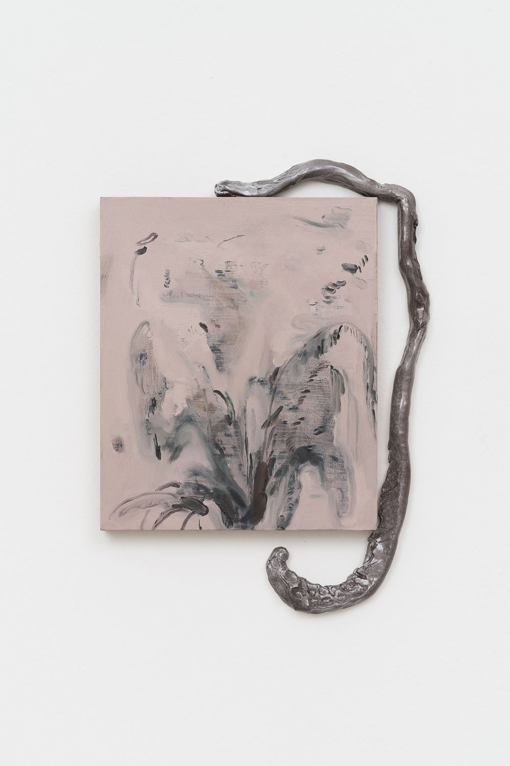 Nazzarena Poli Maramotti Le Ciuffaglie, 2022 Mixed media on board and glazed ceramic 40 x 30 x 3 cm ph. Sebastiano Luciano