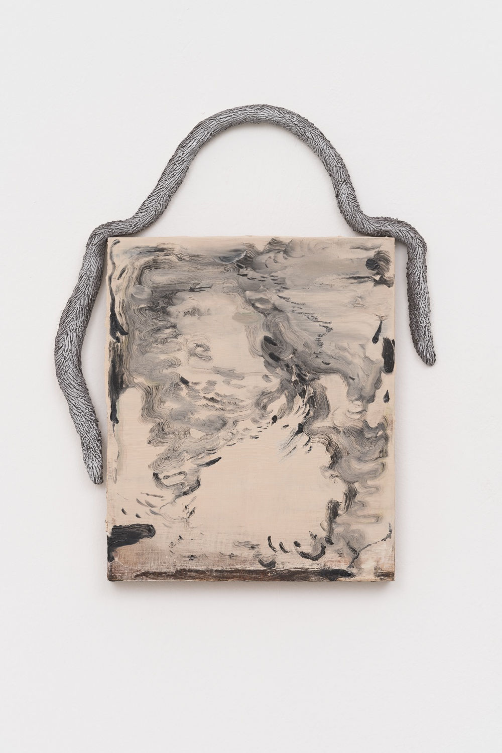 Nazzarena Poli Maramotti Al Bianello, 2022 Mixed media on board and glazed ceramic 40 x 30 x 3 cm ph. Sebastiano Luciano