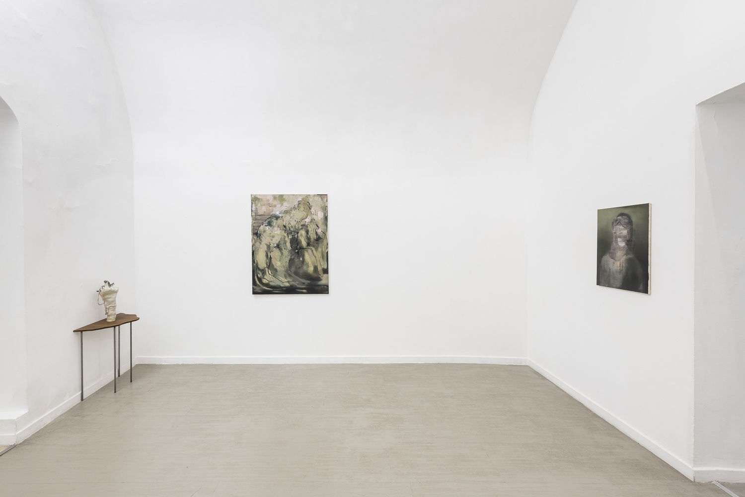 Nazzarena Poli Maramotti Una fòla with a text by Cecilia Canziani in stallation view at z2o Sara Zanin ph. Sebastiano Luciano