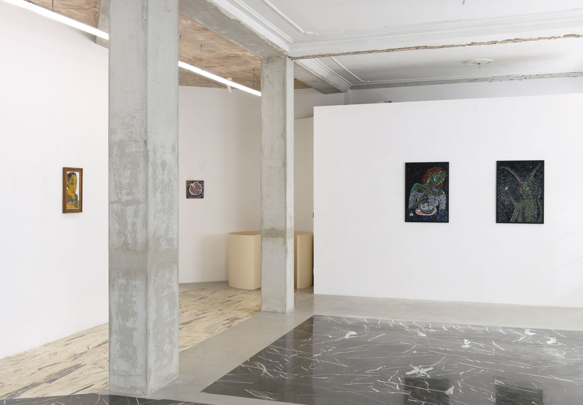Alexi Marshall, Taming The Unruly Gods, installation view, ph. Giorgio Benni