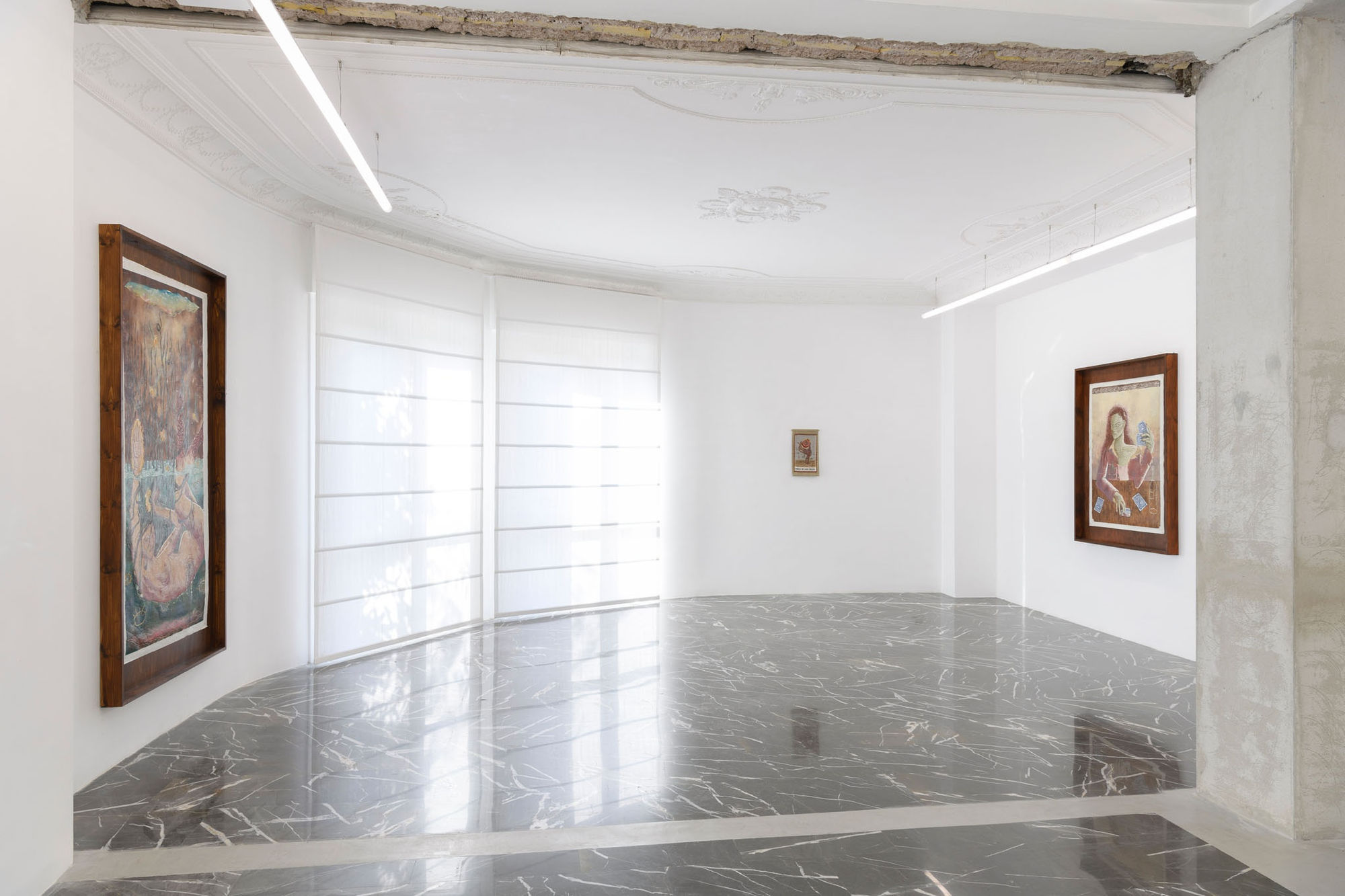 Alexi Marshall, Taming The Unruly Gods, installation view, ph. Giorgio Benni