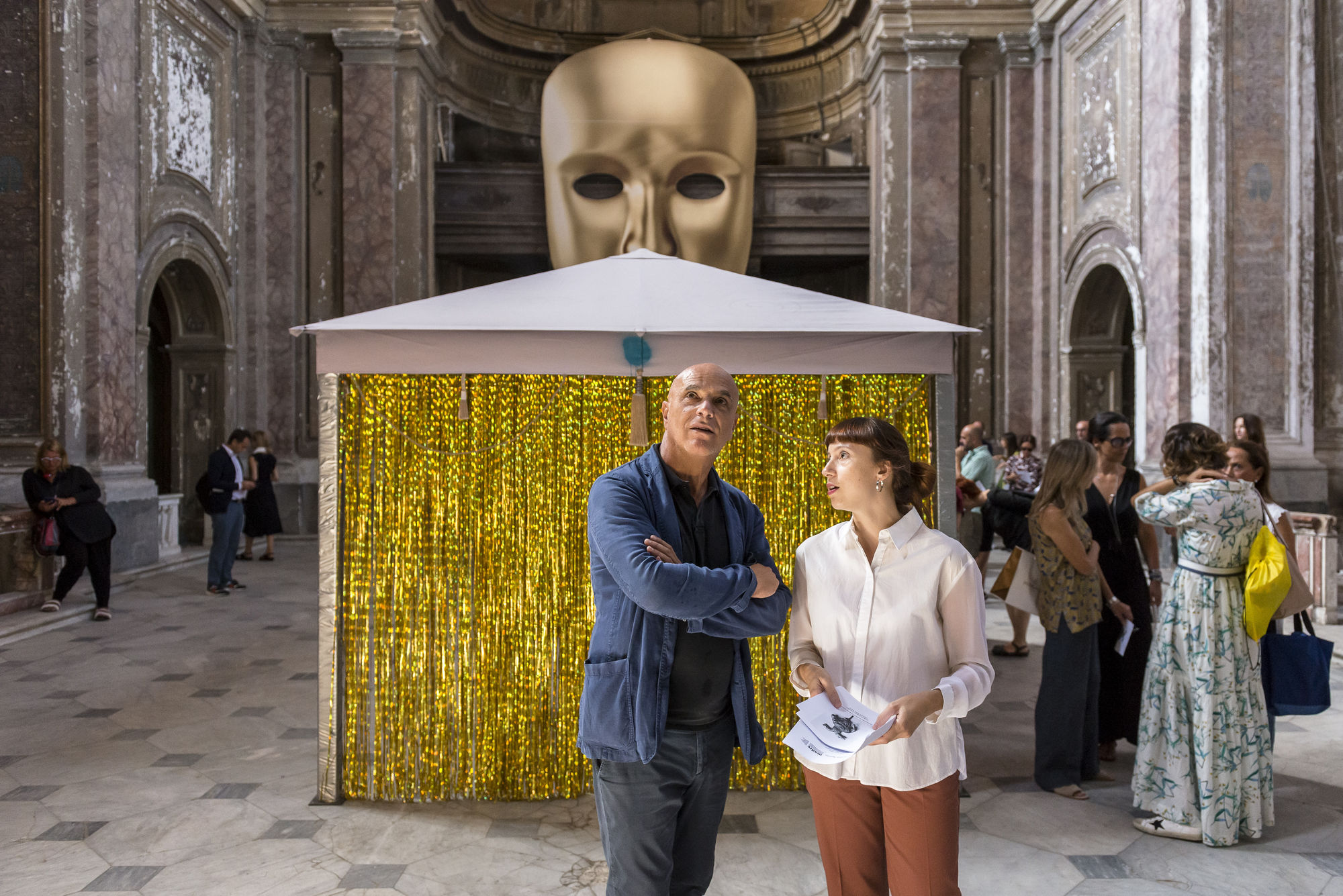 Evgeny Antufiev. Dead Nations: Golden Age Version, curated by Marina Dacci, Opening & Performance Chiesa di San Giuseppe delle Scalze, Naples.