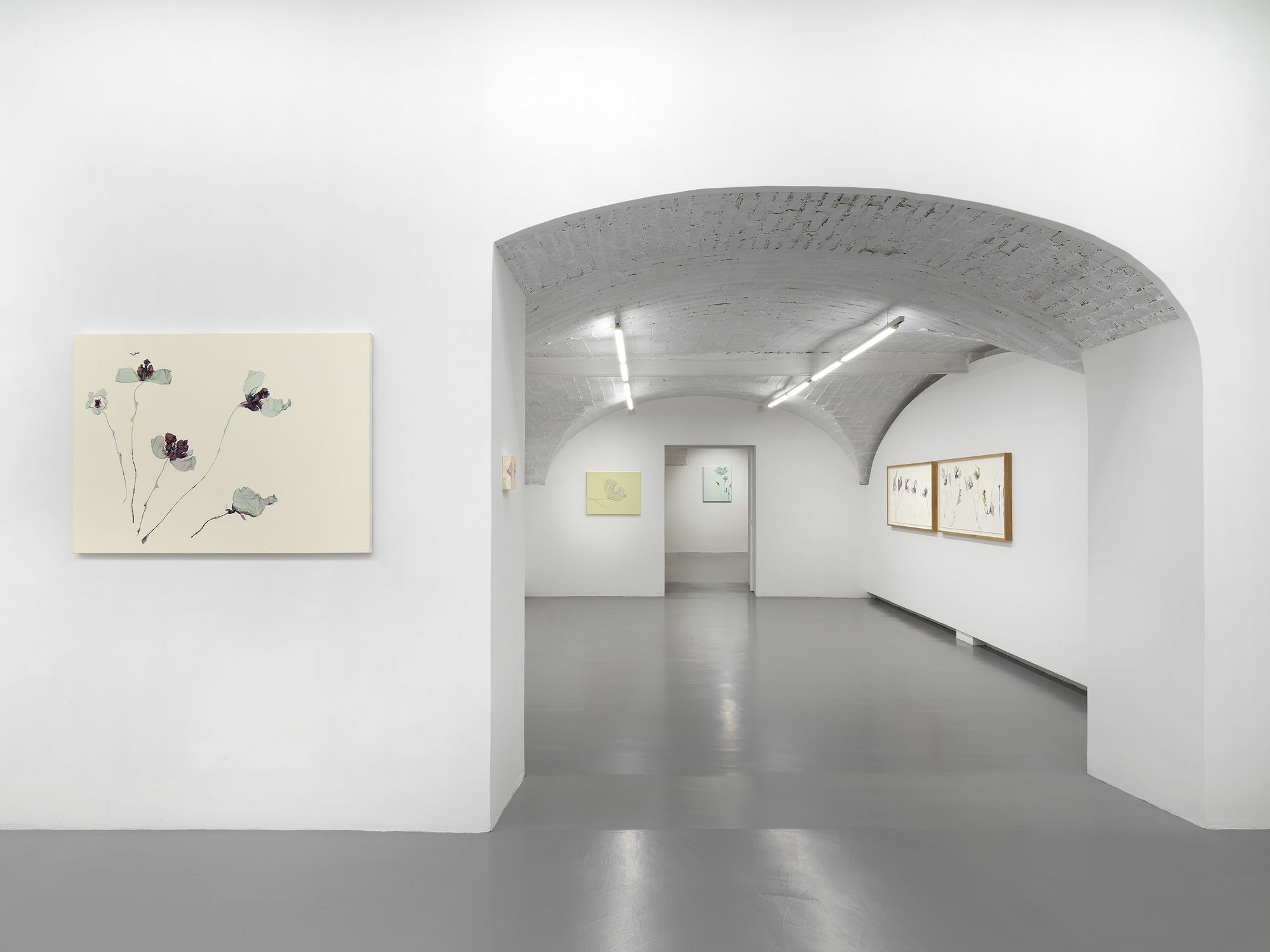 Installation View, Beatrice Pediconi | ... senza turbare una stella, curated by Antonello Tolve, 2024, z2o Sara Zanin | Ph. Dario Lasagni