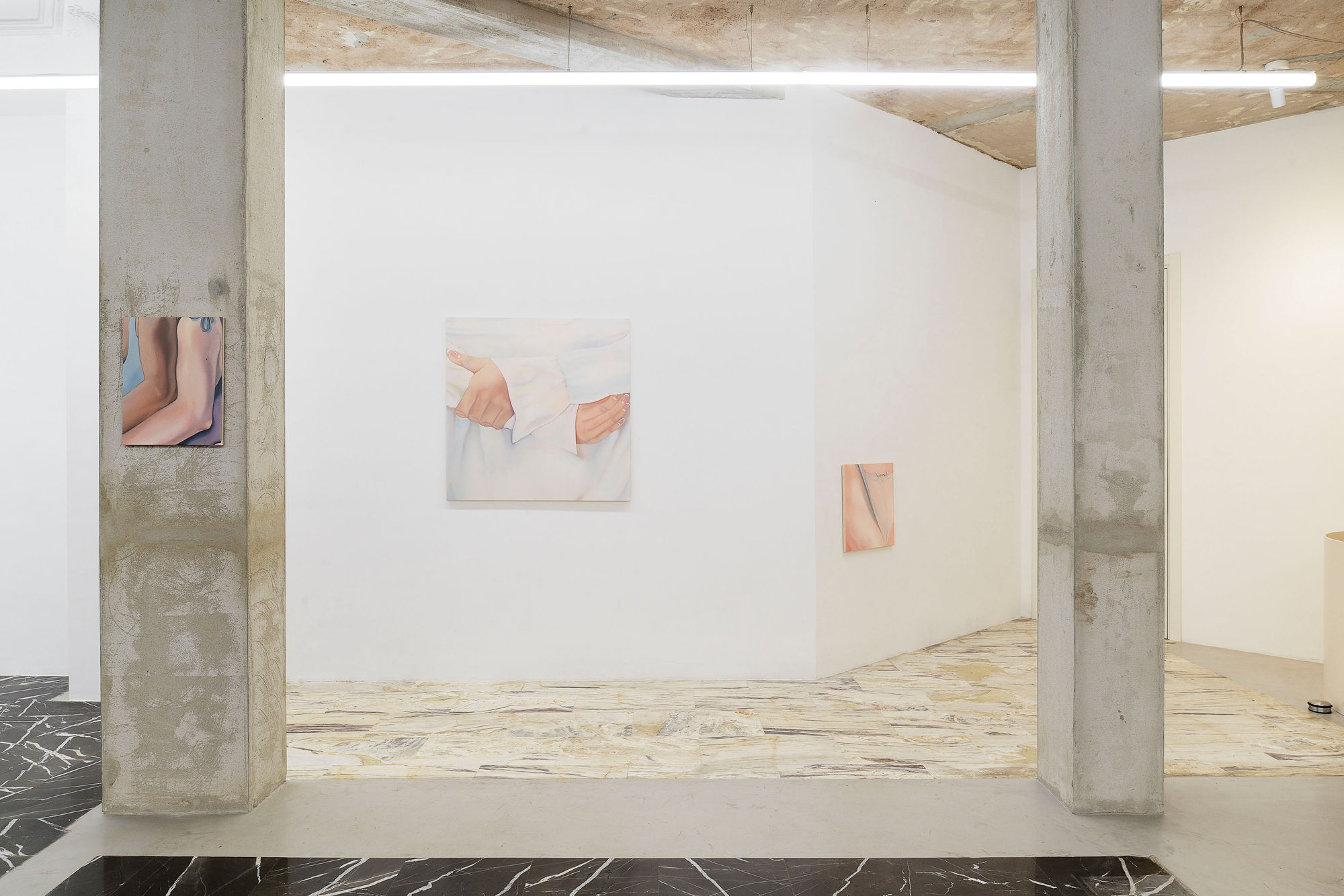 Installation View, Adelisa Selimbašić, Dust Bunny, curated by Michele Spinelli, 2024, z2o Project. Ph. Roberto Apa