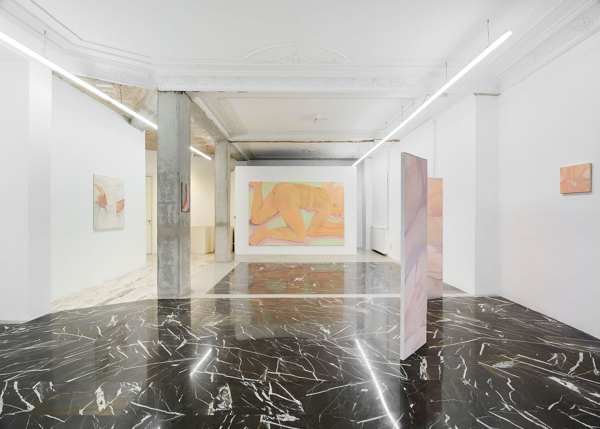 Installation View, Adelisa Selimbašić, Dust Bunny, curated by Michele Spinelli, 2024, z2o Project. Ph. Roberto Apa