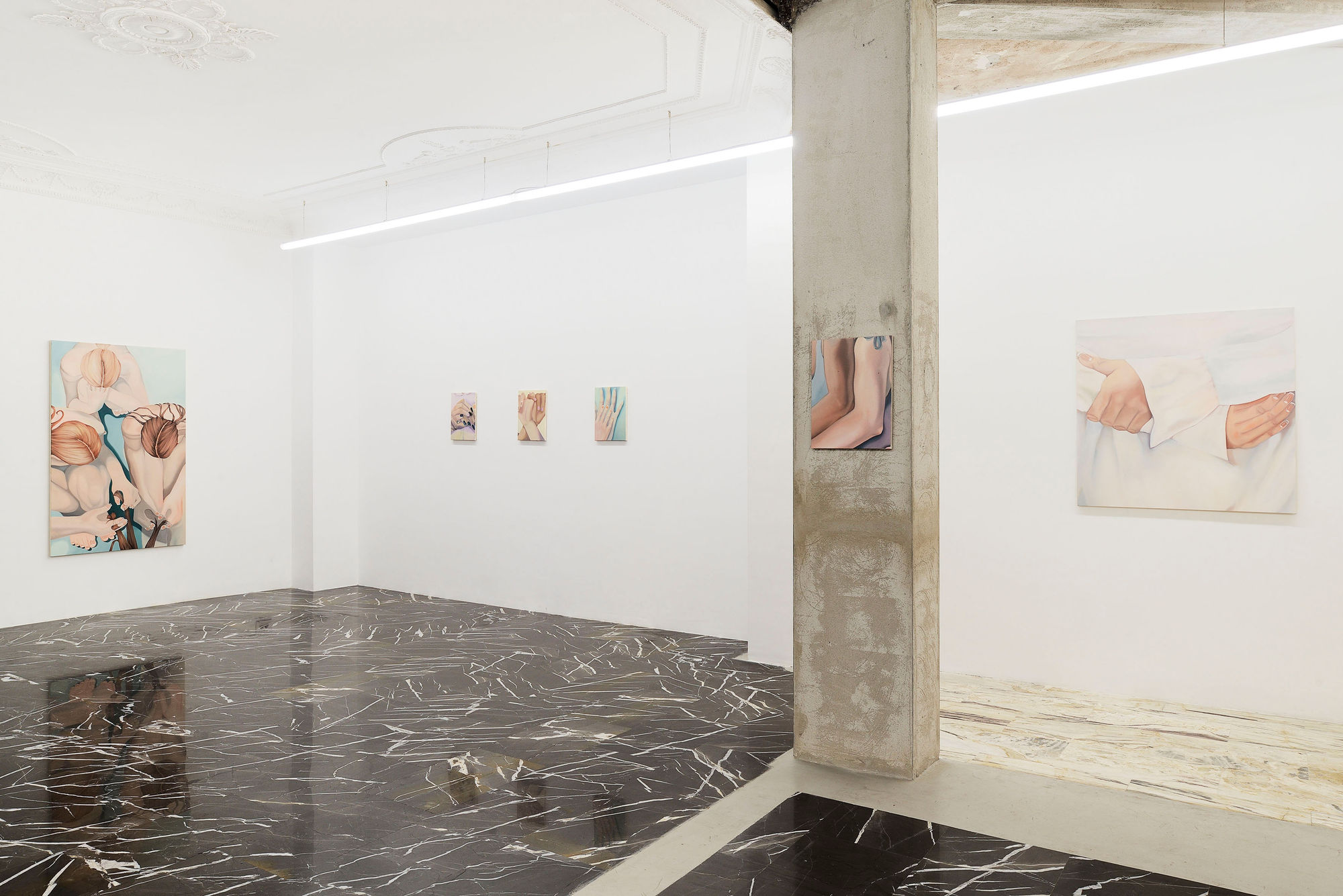 Installation View, Adelisa Selimbašić, Dust Bunny, curated by Michele Spinelli, 2024, z2o Project. Ph. Roberto Apa