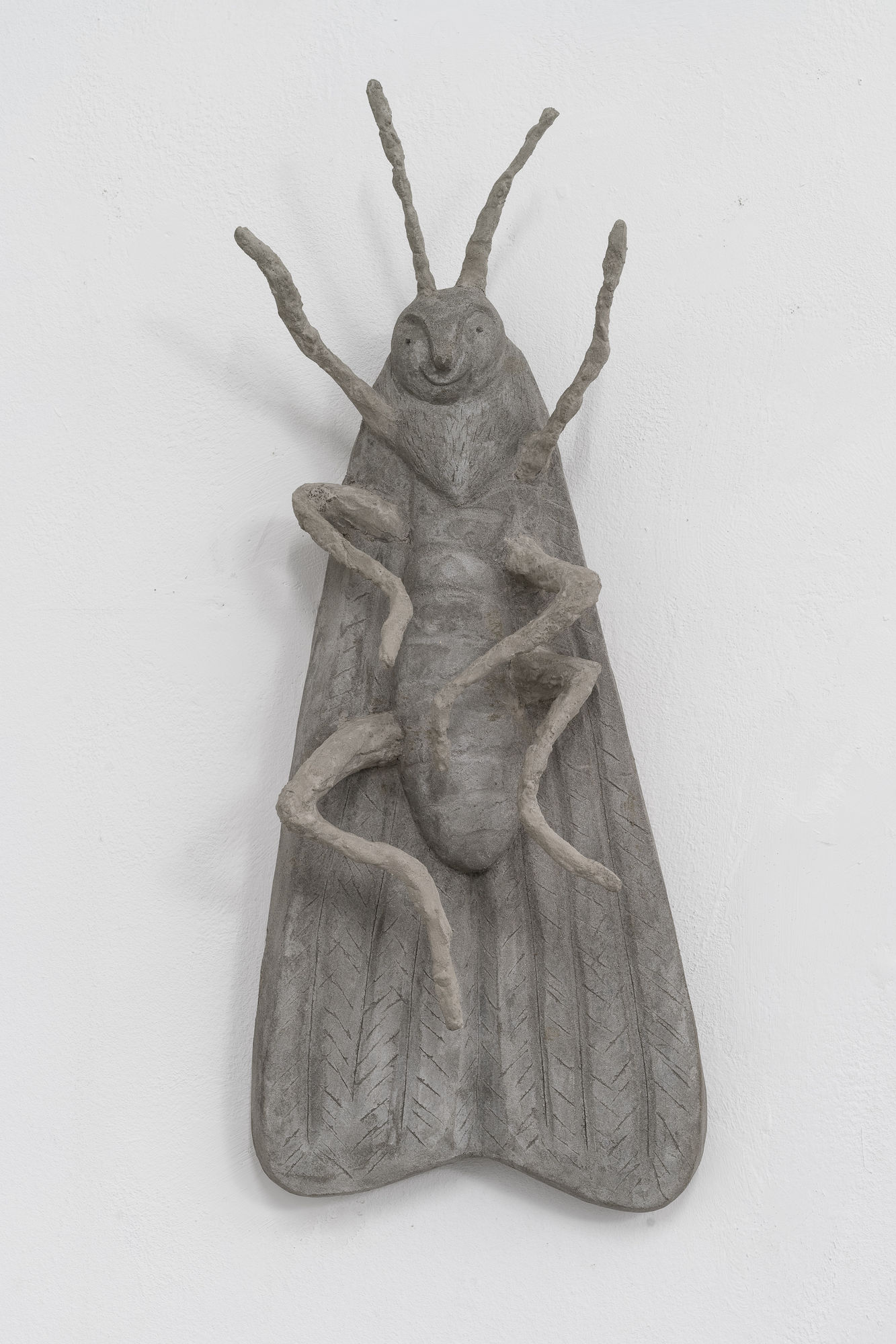 Anna Hulačová Owlet moth, 2018 concrete cm 50 x 25 x 43 ph. Sebastiano Luciano