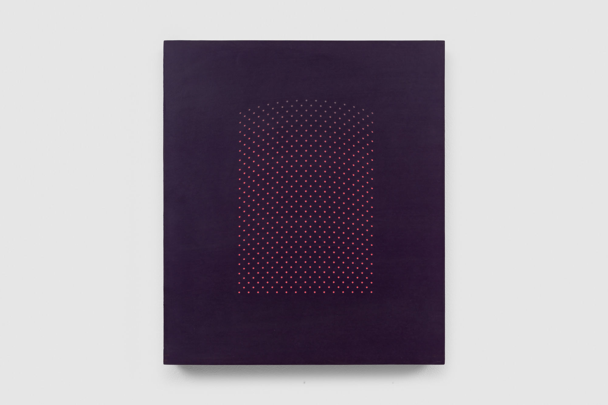 DK Purple and Pink, 2006 acrylic and paper on panel 18 1/2 x 16 1/8 in. | 47 x 41 cm £8500 (+VAT)