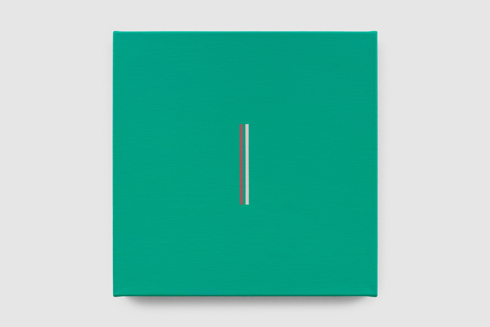 Impasse GREEN, 2024 acrylic on linen 11 3/4 x 11 3/4 in. | 30 x 30 cm £6000 (+VAT)
