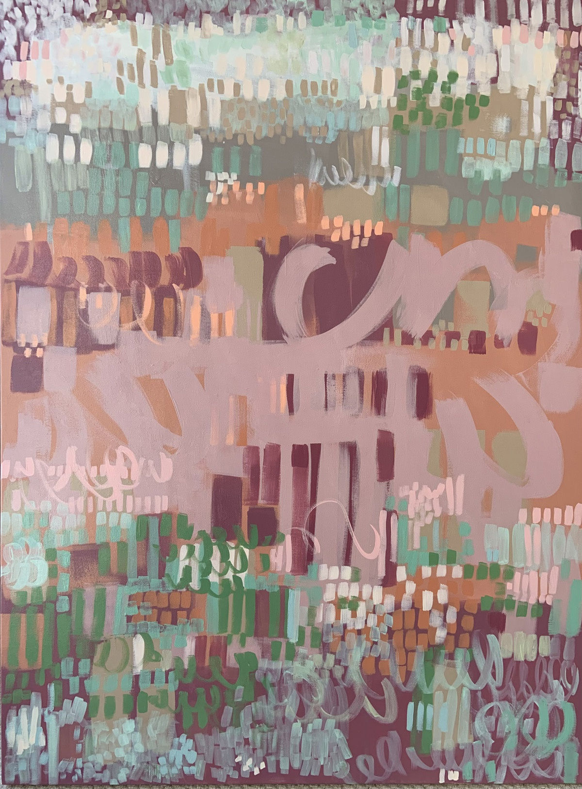 Claire Oxley, Bank, Mud, Verge, 2020