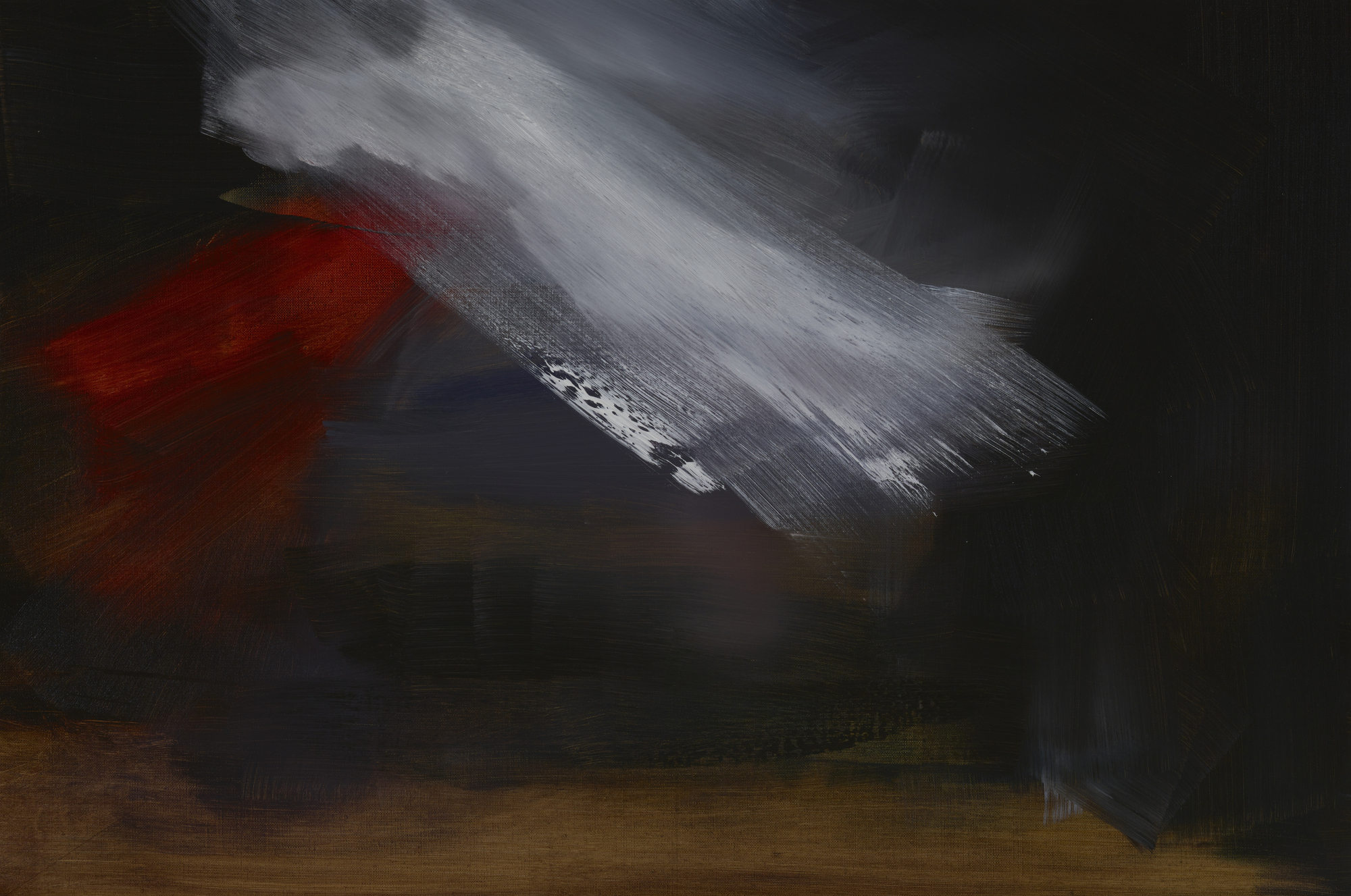 Medium Study for Yes oil on canvas 51cm x 76cm (20" x 30")