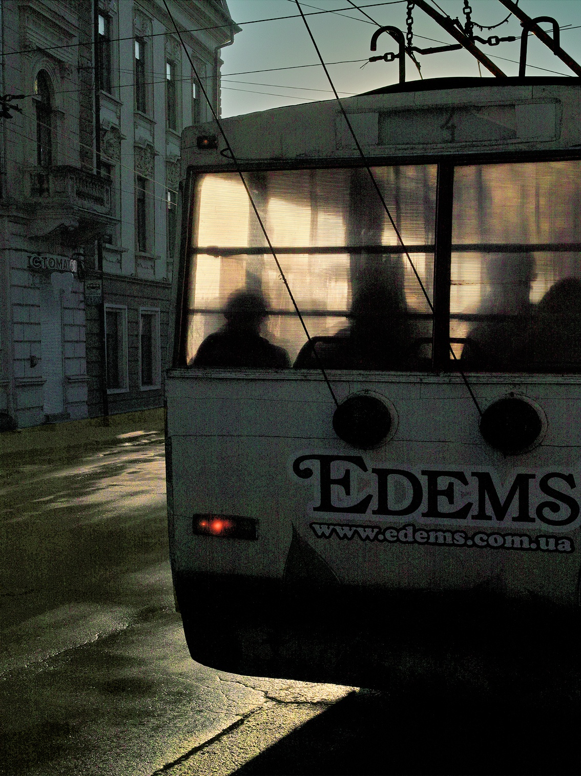 Boris Savelev, Morning Bus, Czernowitz, Ukraine, 2020