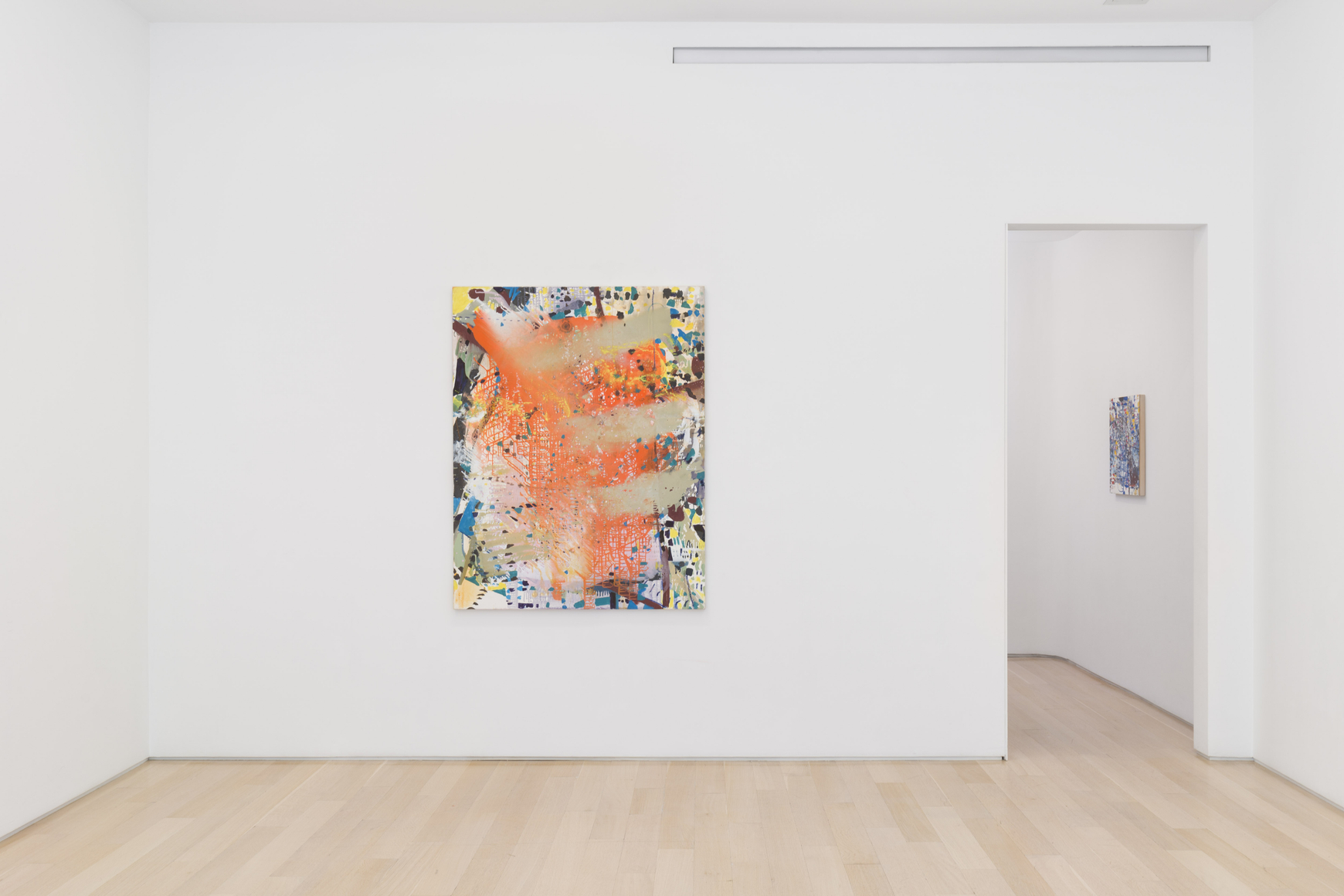 artworks on a white wall