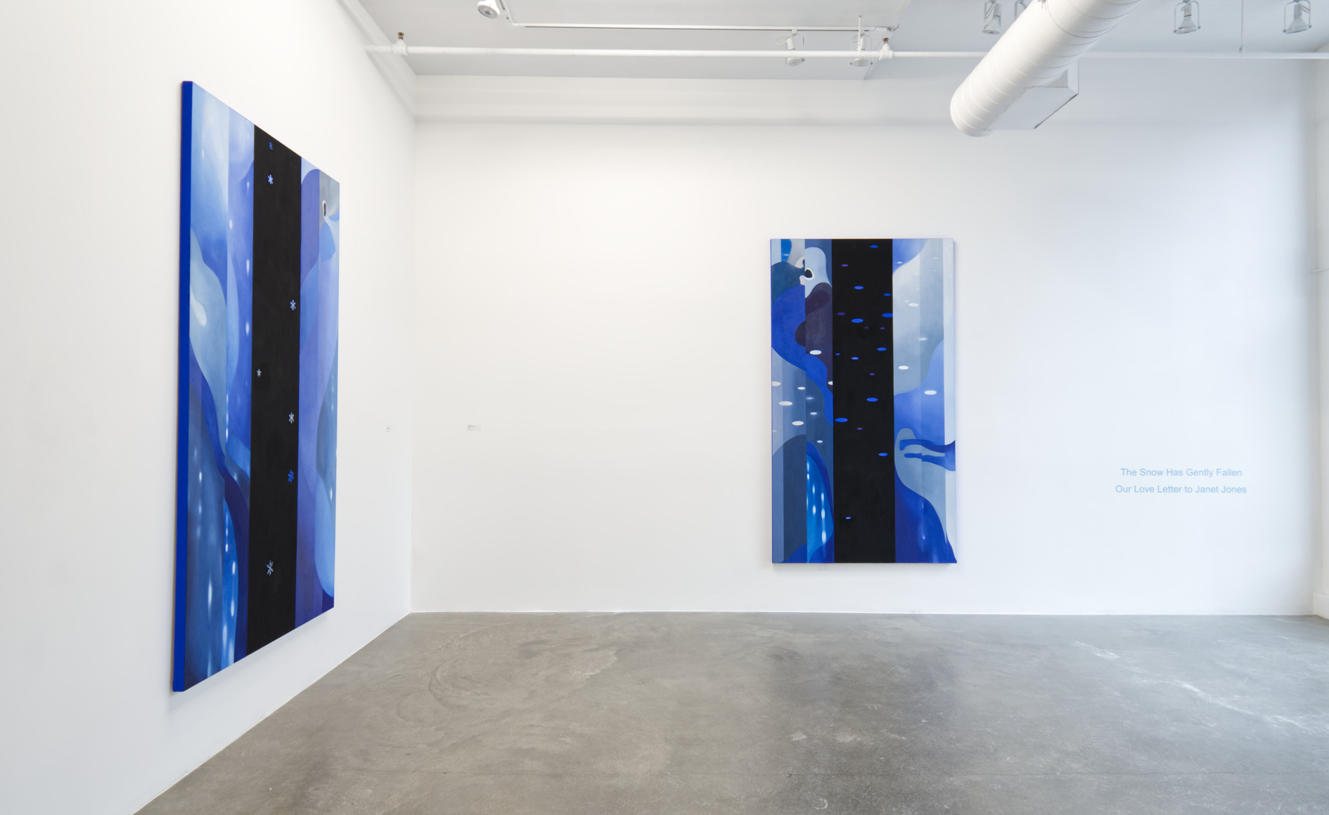 THE SNOW HAS GENTLY FALLEN, OUR LOVE LETTER TO JANET JONES | INSTALLATION VIEW | PATRICK MIKHAIL | MONTR&Eacute;AL