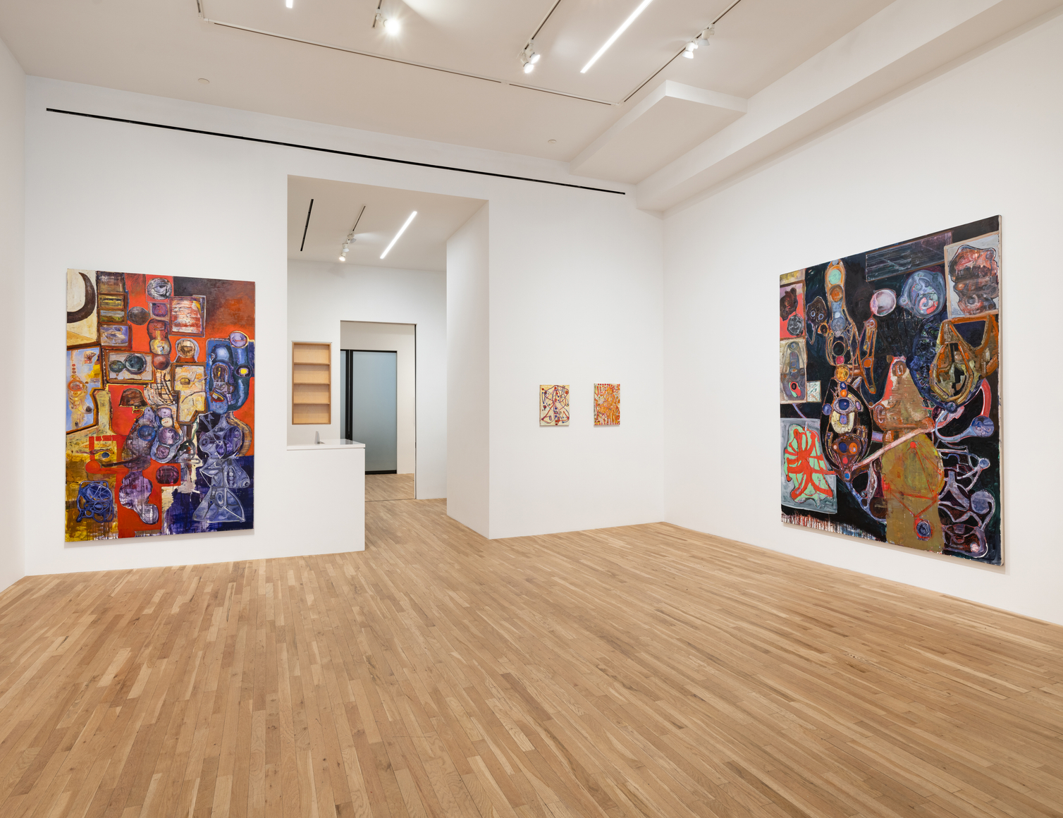 Installation view of Steve DiBenedetto,&nbsp;Spiral Architect, March 27 &ndash; April 25, 2026