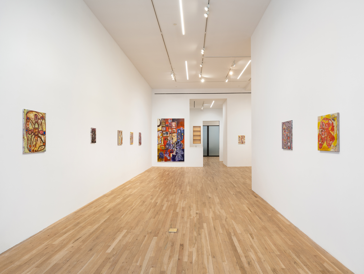 Installation view of Steve DiBenedetto,&nbsp;Spiral Architect, March 27 &ndash; April 25, 2026