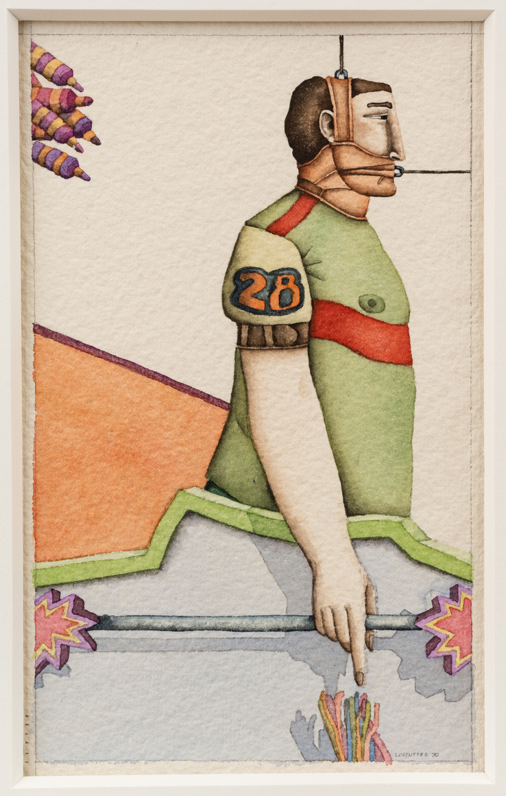 Untitled, 1970 watercolor on paper