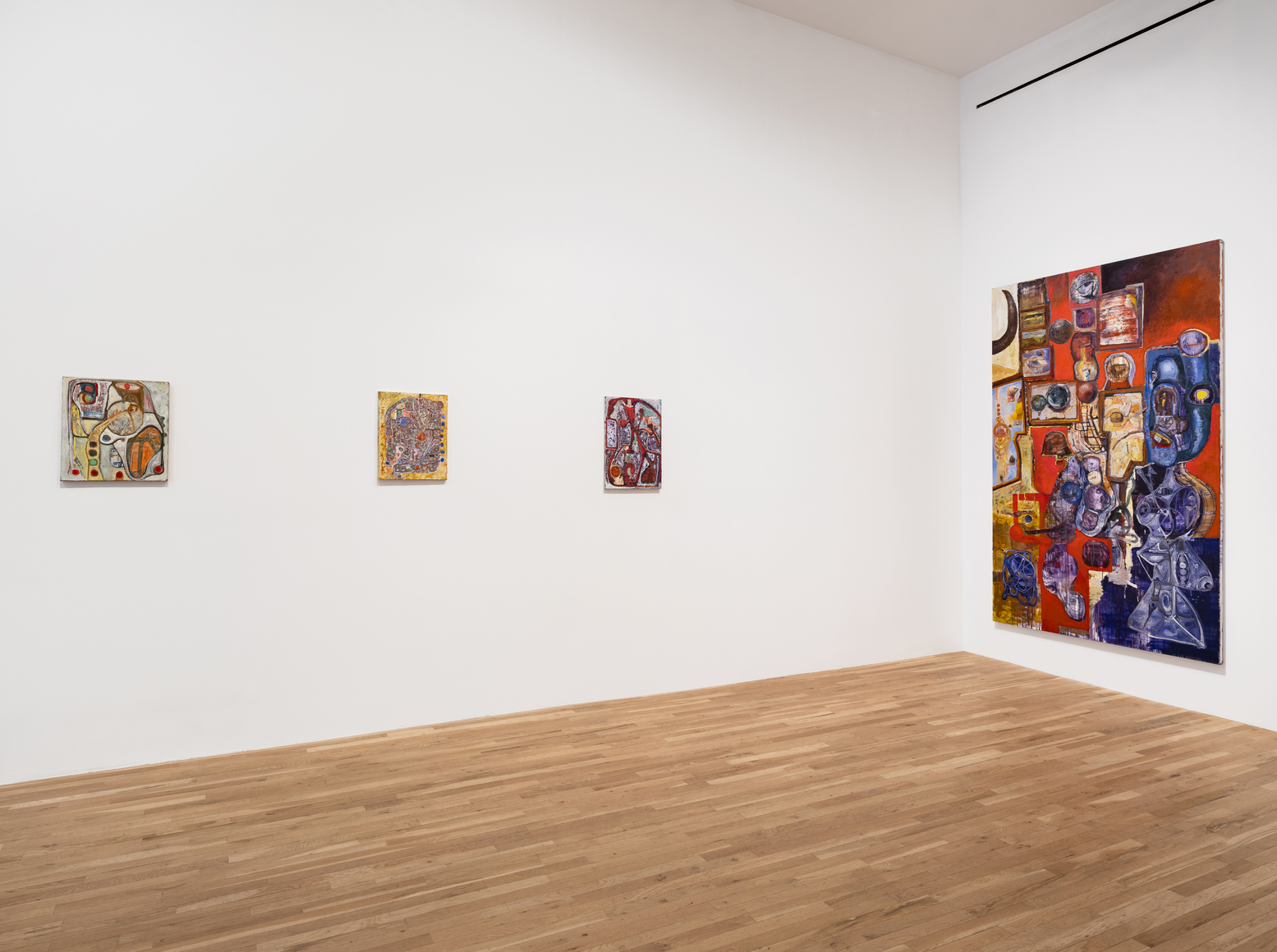 Installation view of Steve DiBenedetto,&nbsp;Spiral Architect, March 27 &ndash; April 25, 2026