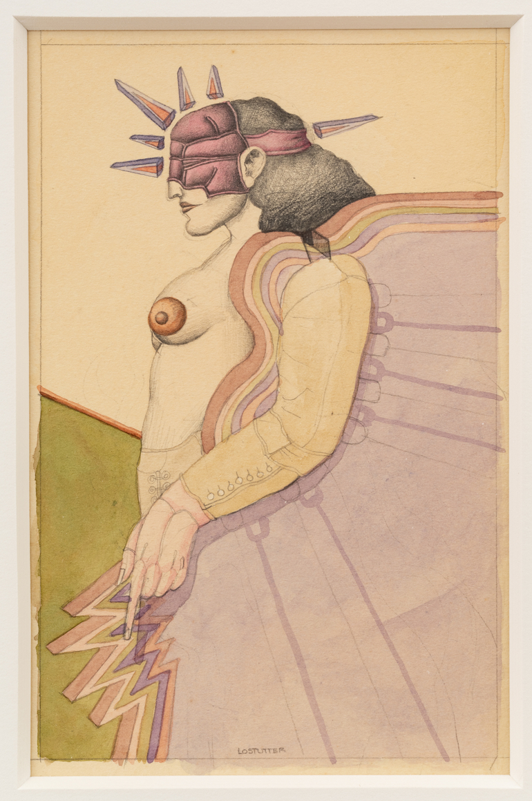 Untitled, 1971 watercolor on paper