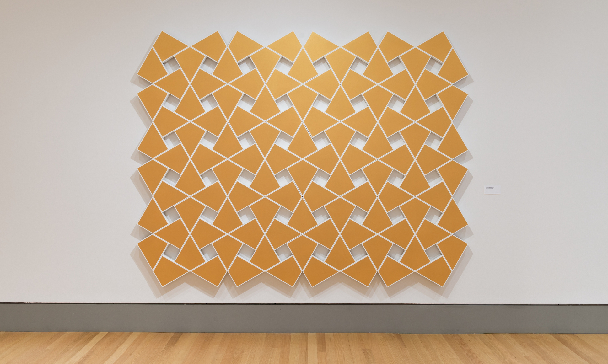 Cyrene XVI - Gold, 2011, Acrylic on Canvases