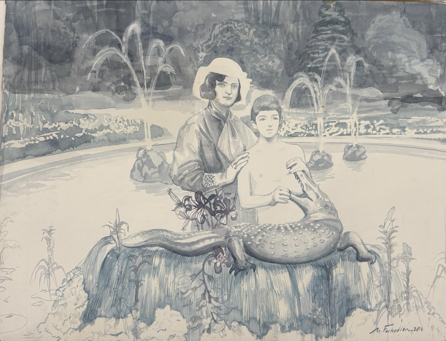 Mehdi Farhadian, Fountainhead, 2014