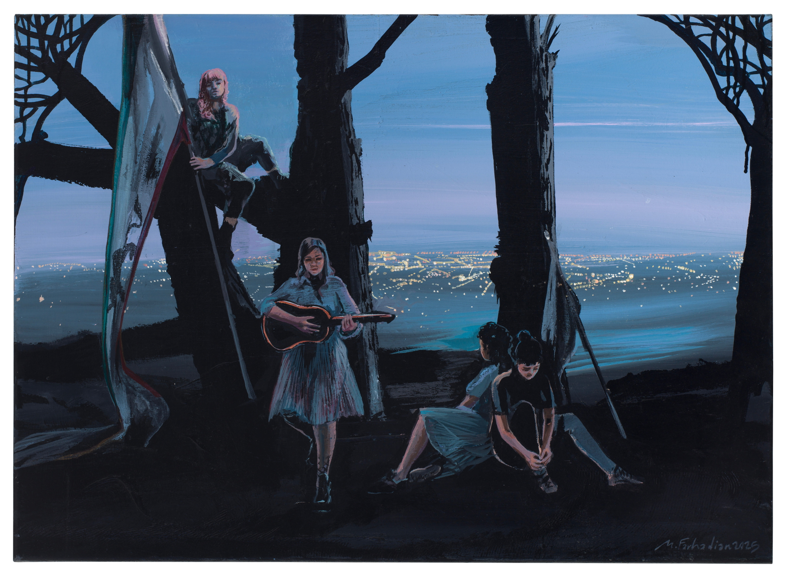 Mehdi Farhadian, Embers in Their Throats, 2025