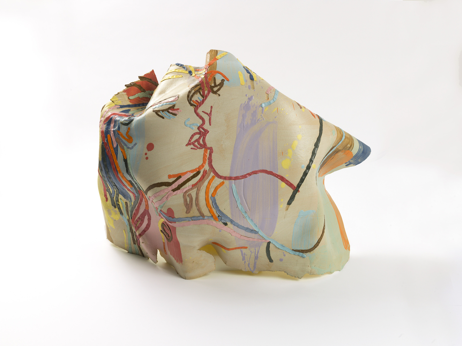 Full Moon Kiss, 2015, Ceramic