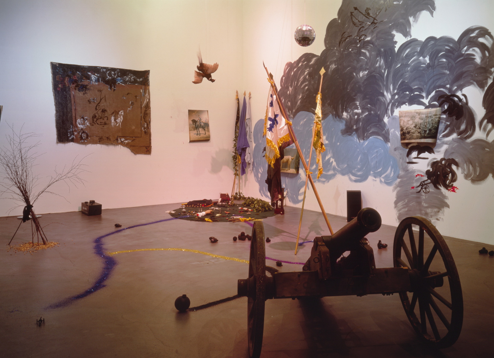 Karen Kilimnik, Battles, or the Art of War, 1991, Kunsthalle Z&uuml;rich, 1997