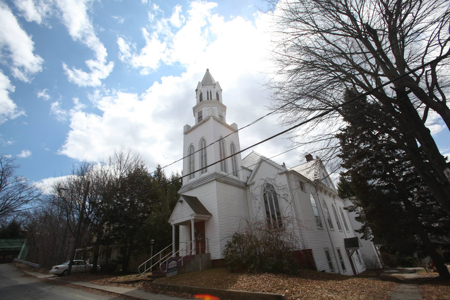St. John&rsquo;s Parish church, the home of Millers Falls Art Bridge