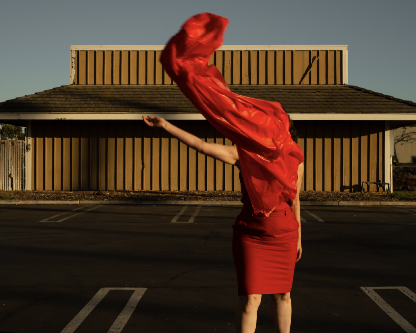 Tania Franco Klein, Proceed To The Route (Self-portrait), from the series Proceed To The Route, 2018. Archival pigment print, 31 x 29 inches.