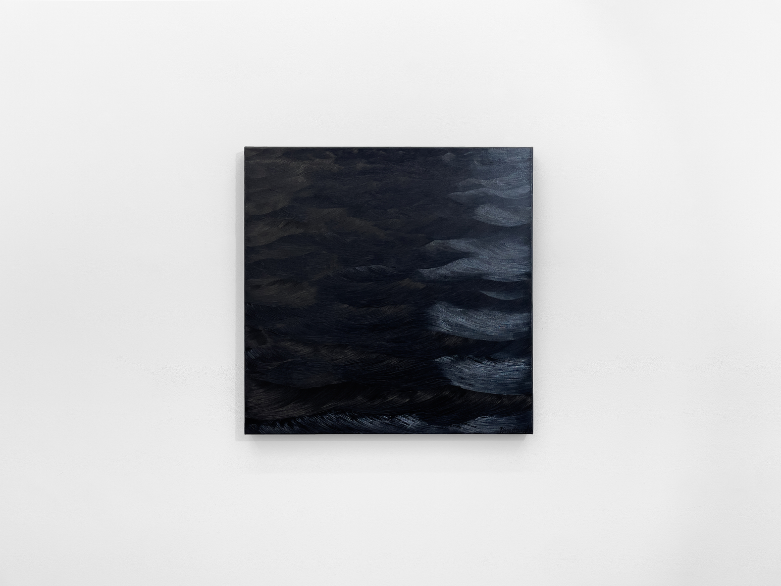 Karen Gunderson, Quiet River, 2021. Oil on linen, 24 x 24 inches.