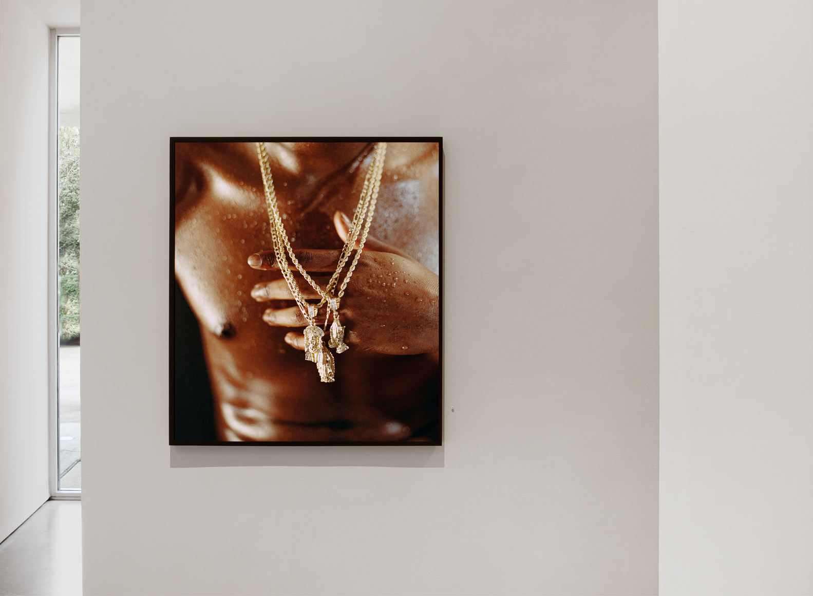 Installation image from Shikeith: Shikeith at McClain Gallery, 2022