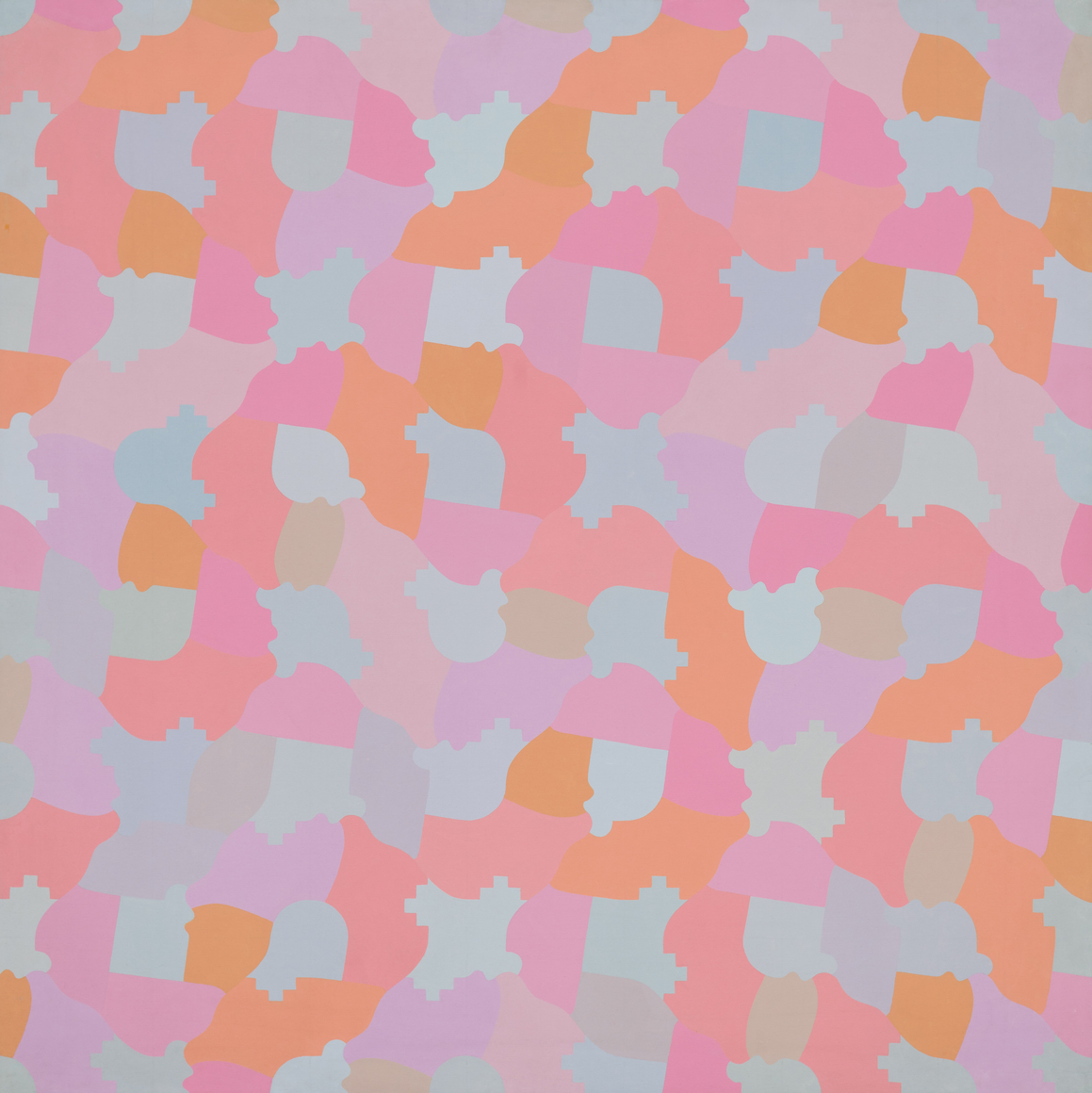 Untitled, 1978 Acrylic on canvas 49 x 49 inches