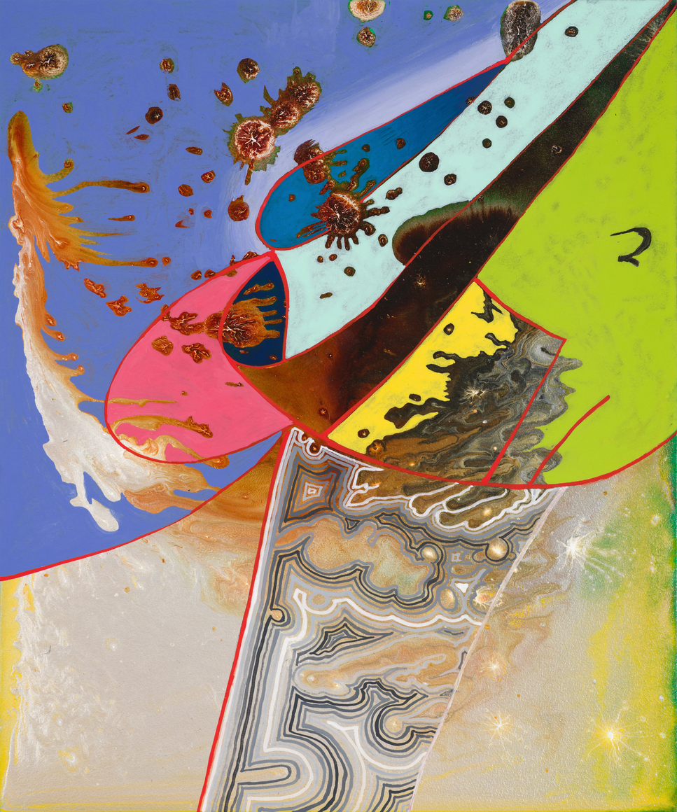 Vallarta #1, 2025 Acrylic on panel 12 x 10 inches