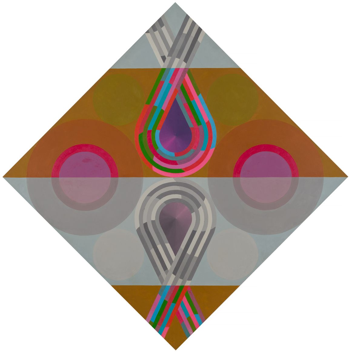 Untitled, c. 1966 Oil on canvas 83 1/4 x 83 inches