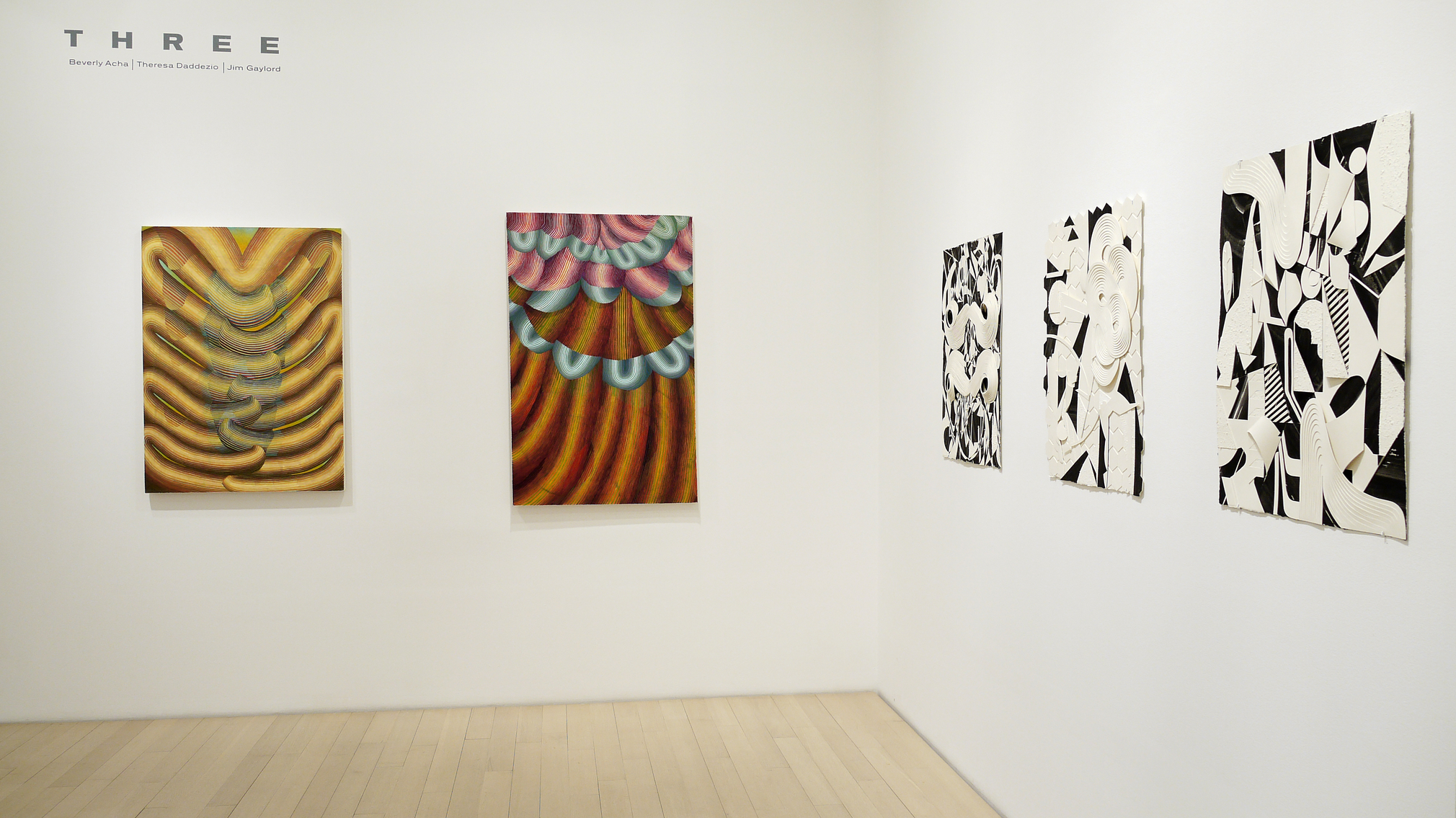 THREE: Beverly Acha, Theresa Daddezio, Jim Gaylord