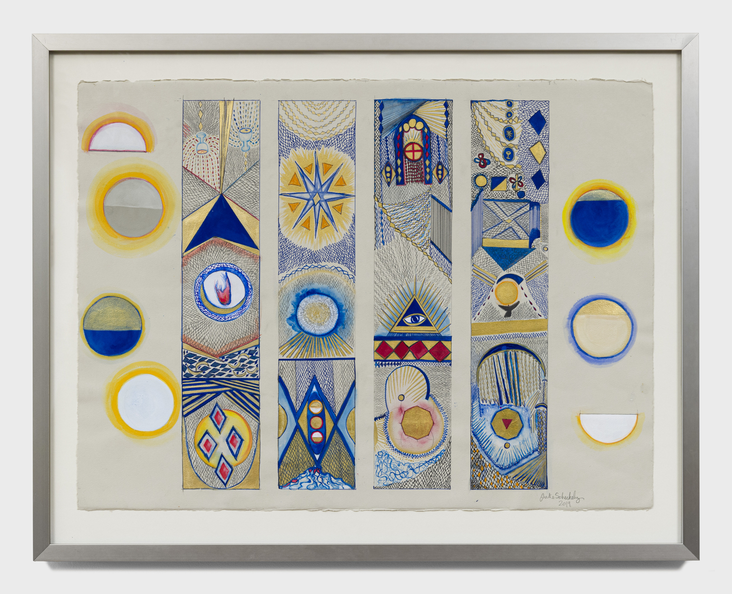 Work on paper by Julie Schenkelberg